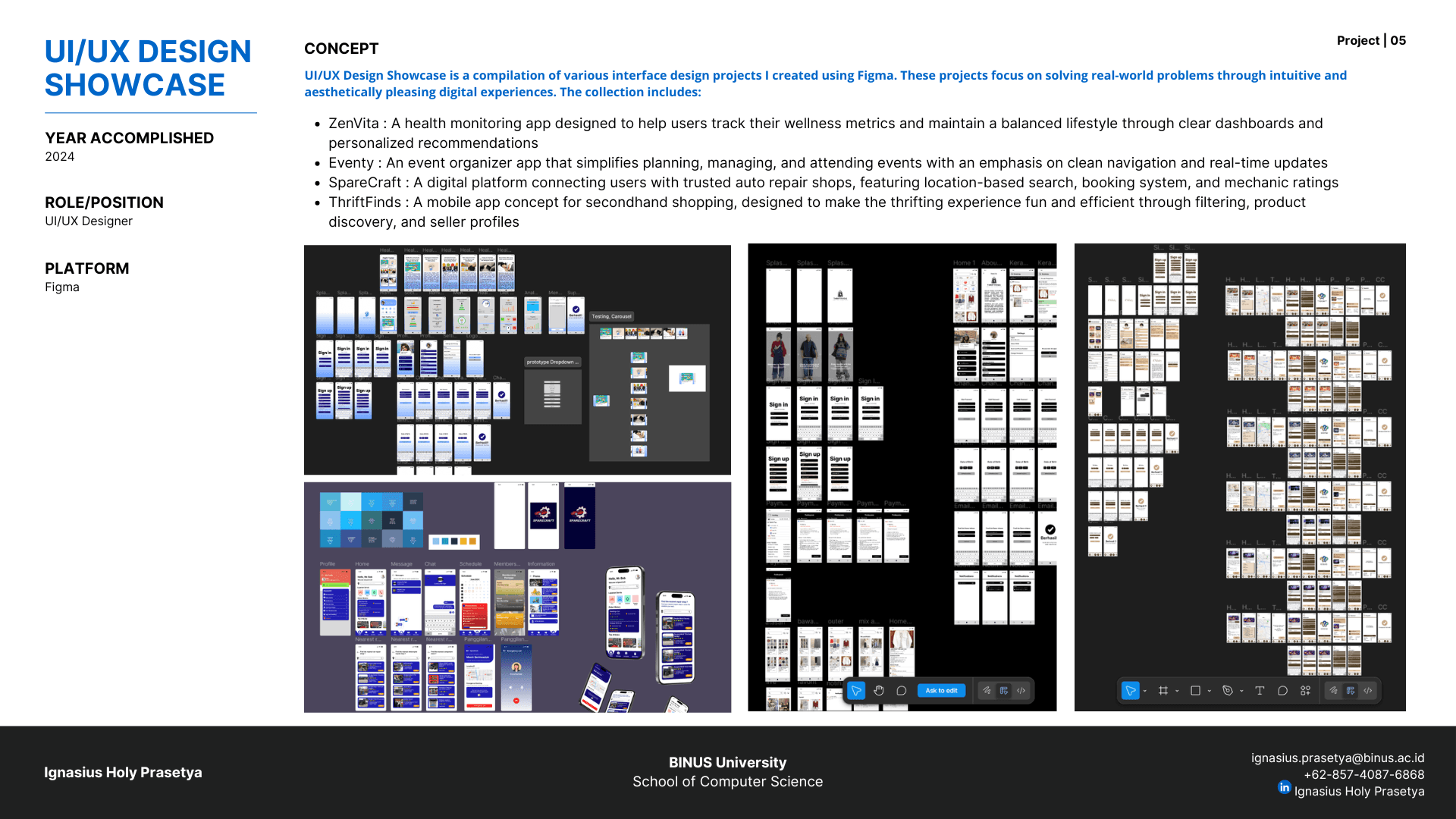 UI/UX Design Showcase